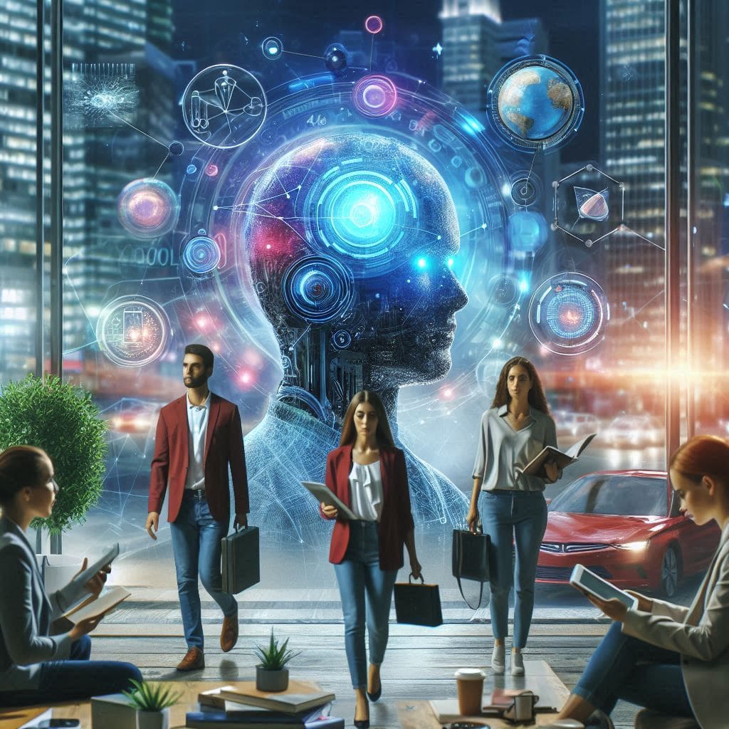 Visuelle Darstellung der Zukunft des programmatischen Einkaufs in der digitalin Werbung