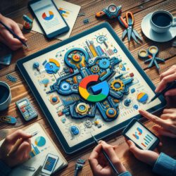 Dashboard mit kanalübergreifender Berichterstattung zu Google Ads und programmatischen Daten