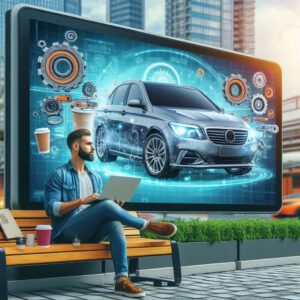 DOOH in Automobilkampagnen verbessert die Sichtbarkeit und das Engagement für Automobilmarken.