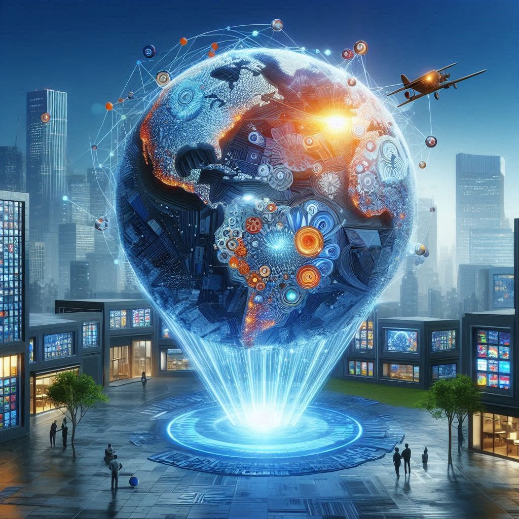 Abbildung zeigt LLMs für die Erstellung mehrsprachiger Inhalte auf globalen Plattformen