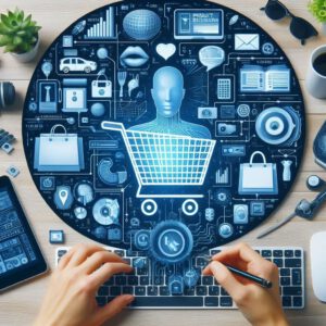 Abbildung zeigt LLMs in Produktempfehlungen, die das Online-Einkaufserlebnis verbessern
