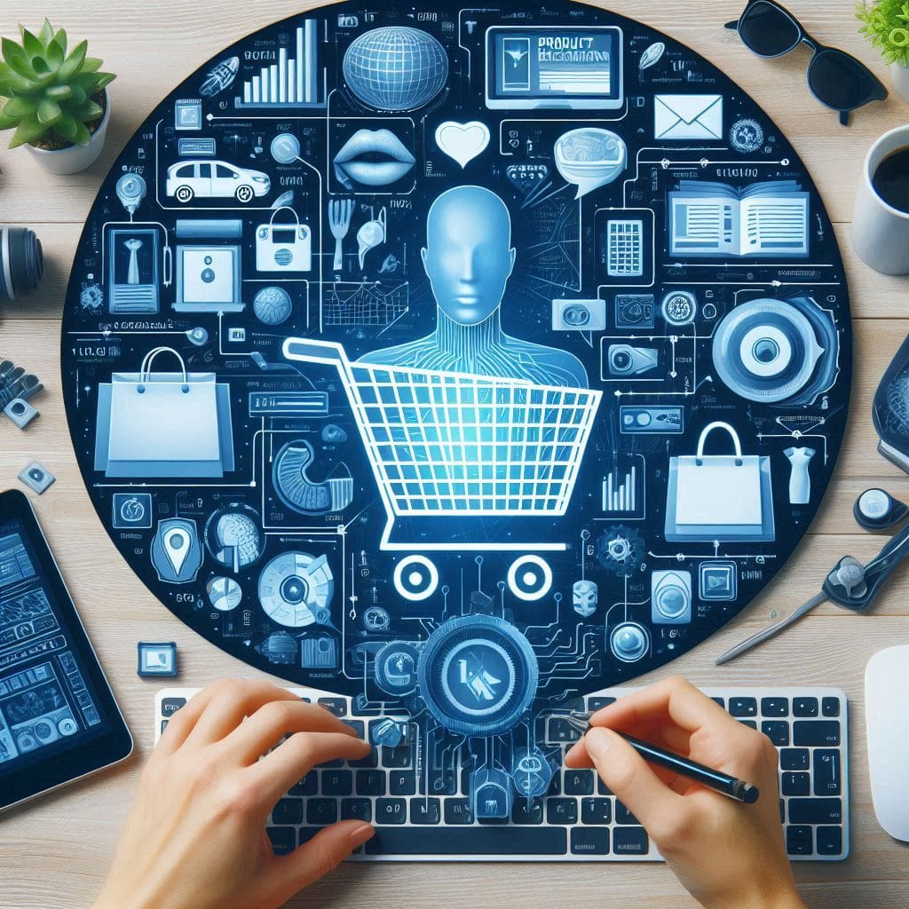 Abbildung zeigt LLMs in Produktempfehlungen, die das Online-Einkaufserlebnis verbessern