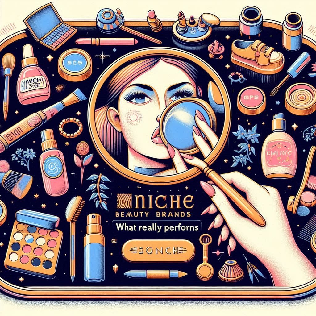 Illustration von Nischen-Beauty-SEA-Taktiken, die im Jahr 2025 zu Conversions führen